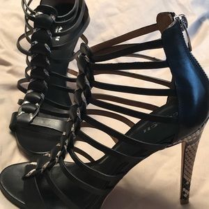 Coach Josey Veg Leather Heels
